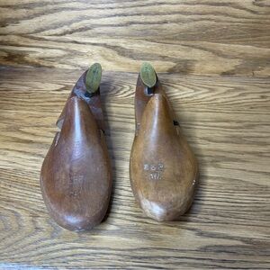 Florsheim Shoe Wooden Shoe Tree Stretcher Inserts Wood Sz M